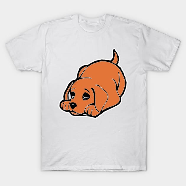 Loving Dog Look T-Shirt by Koala's Fog Laboratory